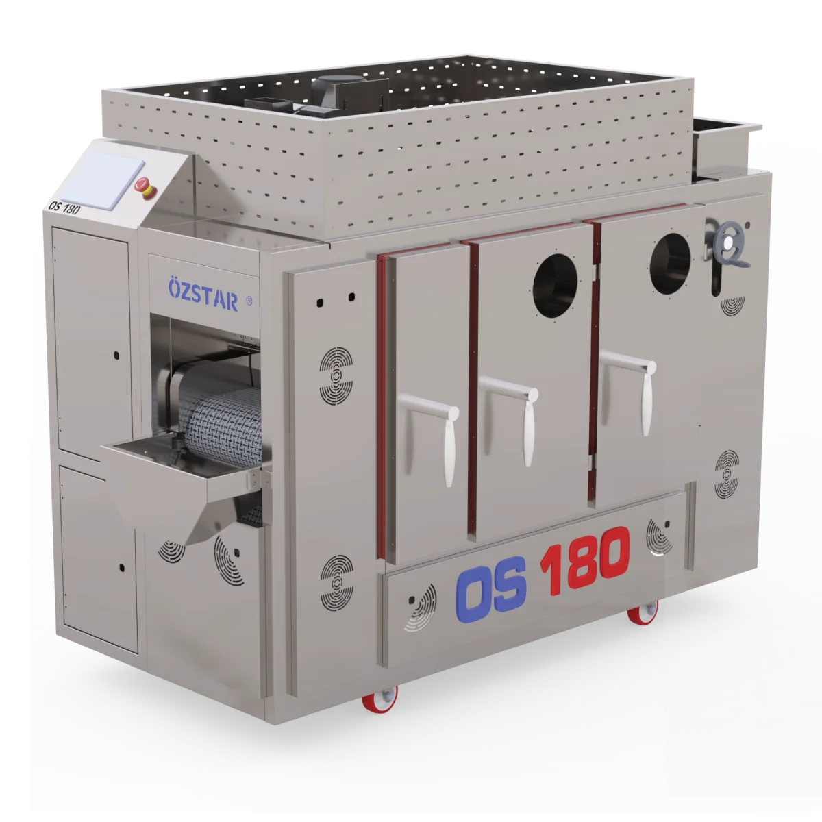 OS-180 آلة تحميص بالحزام