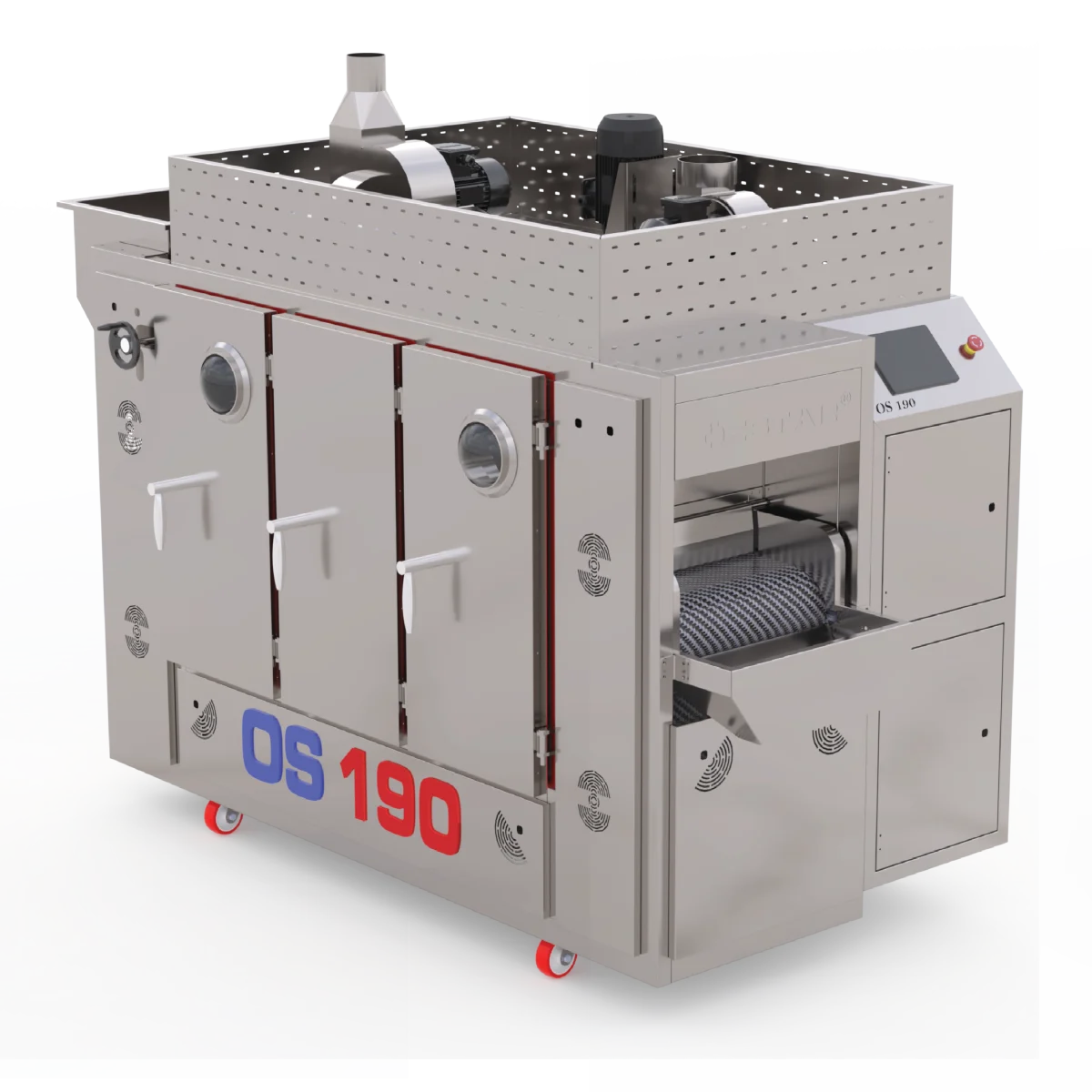 OS-190 آلة تحميص بالحزام