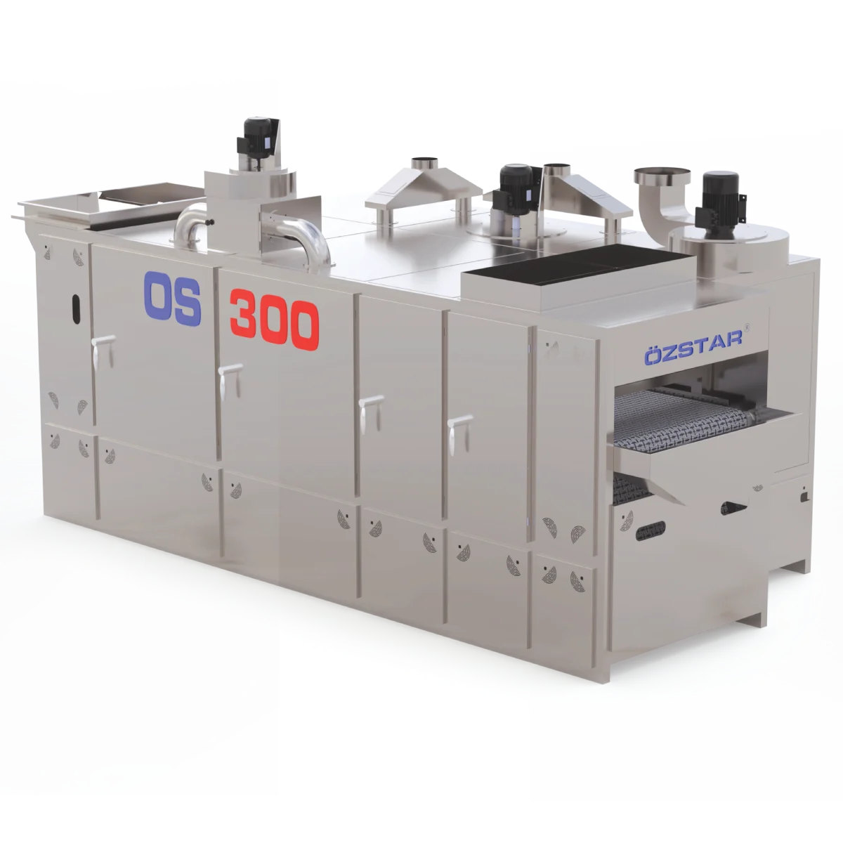OS-300 آلة تحميص بالحزام