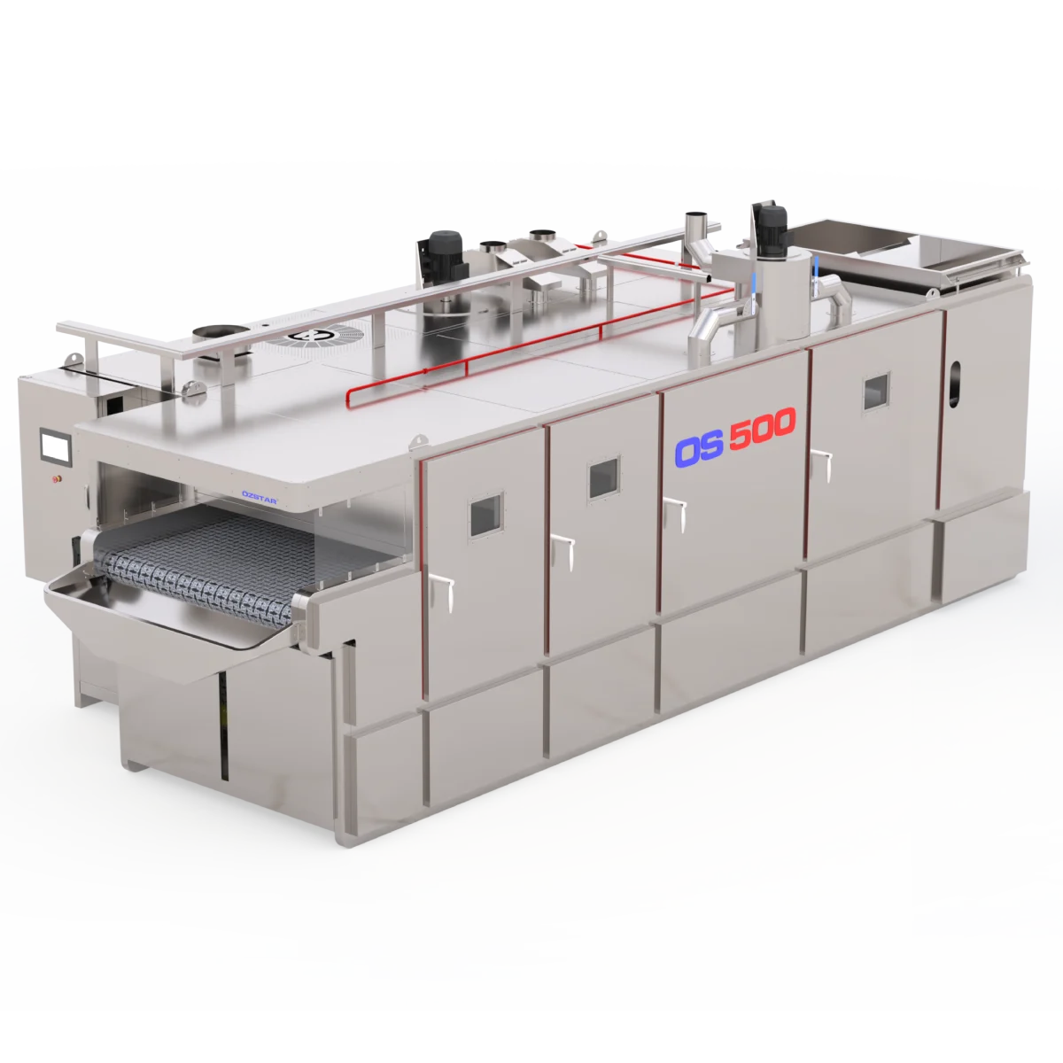 OS-500 آلة تحميص بالحزام
