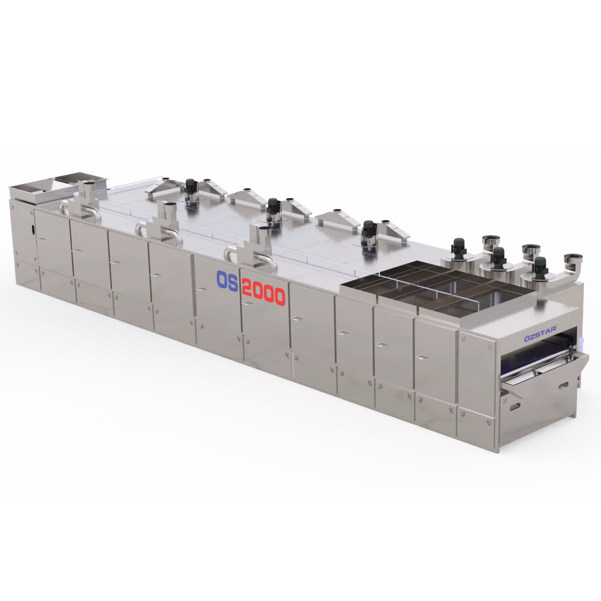 OS-2000 آلة تحميص بالحزام