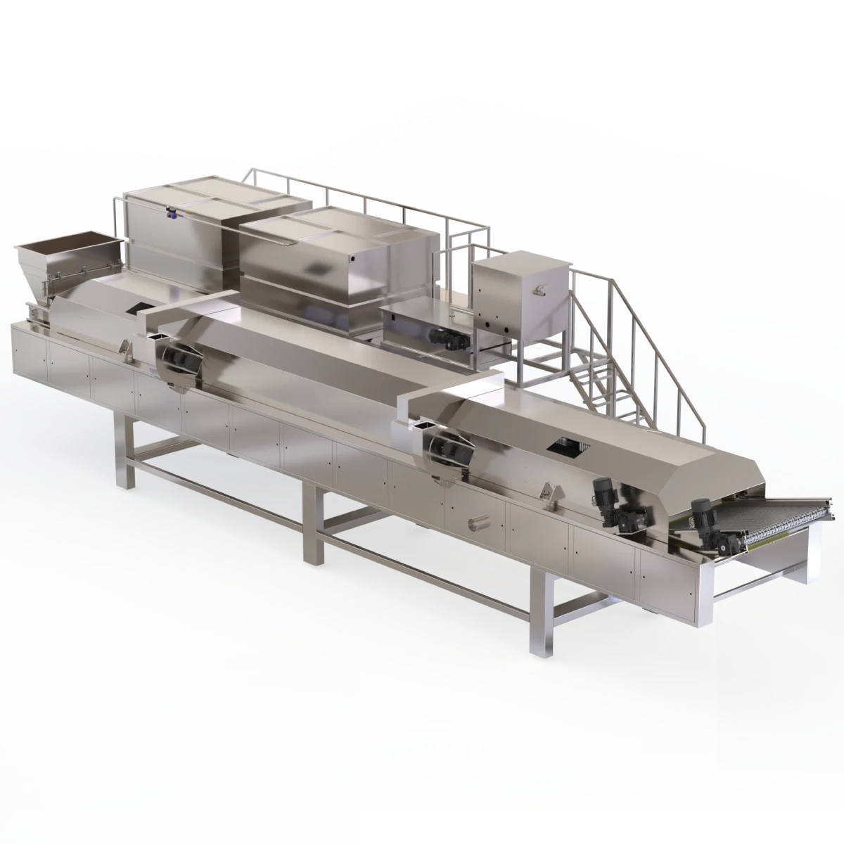 OS-850 Continous Frying Machine