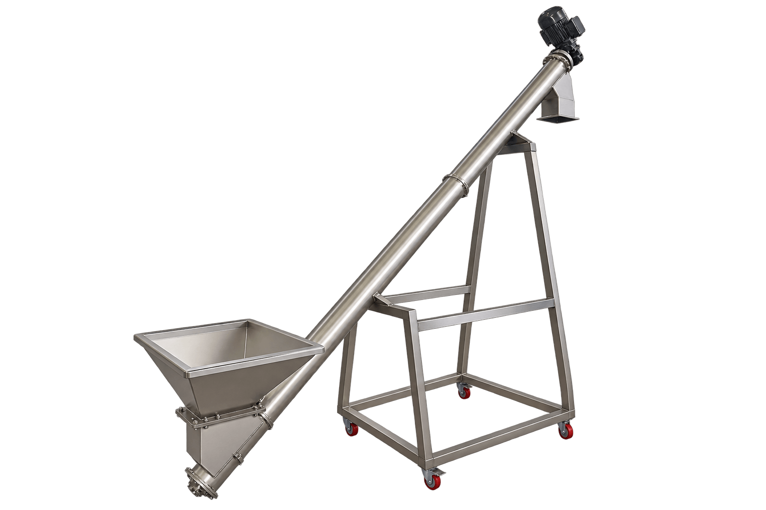 Transportador de tornillo – Alimentación de materia prima