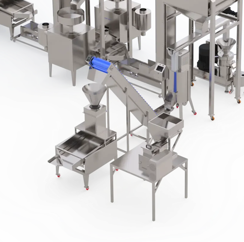 Nuts Processing Stage