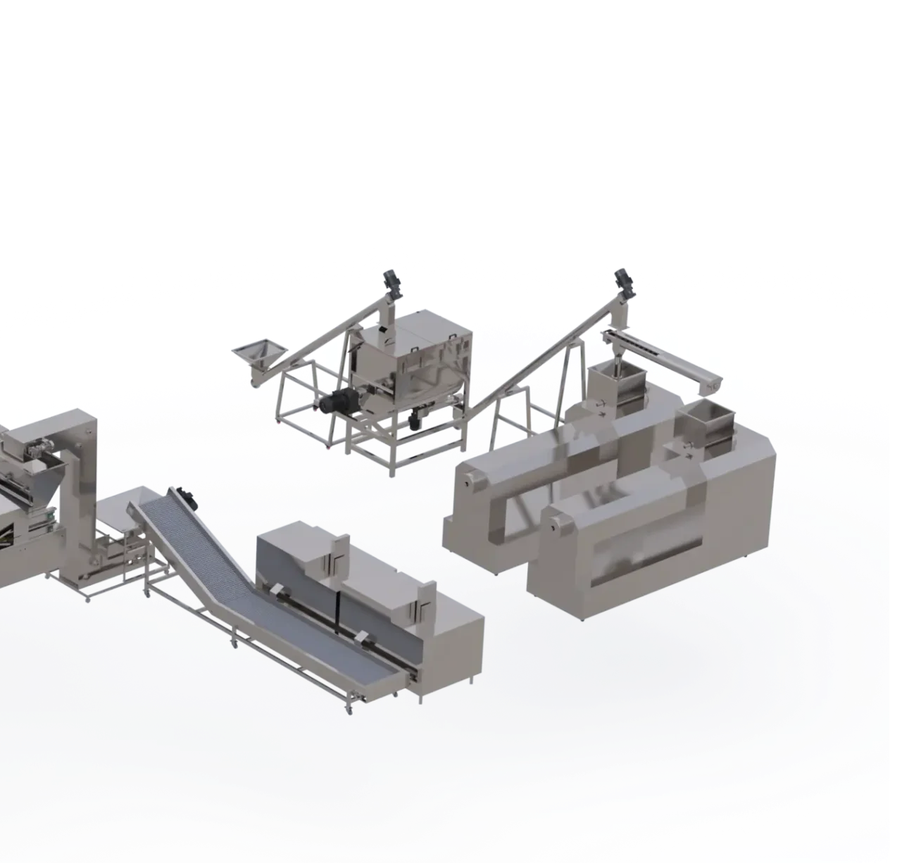 Etapa de mezclado y extrusión