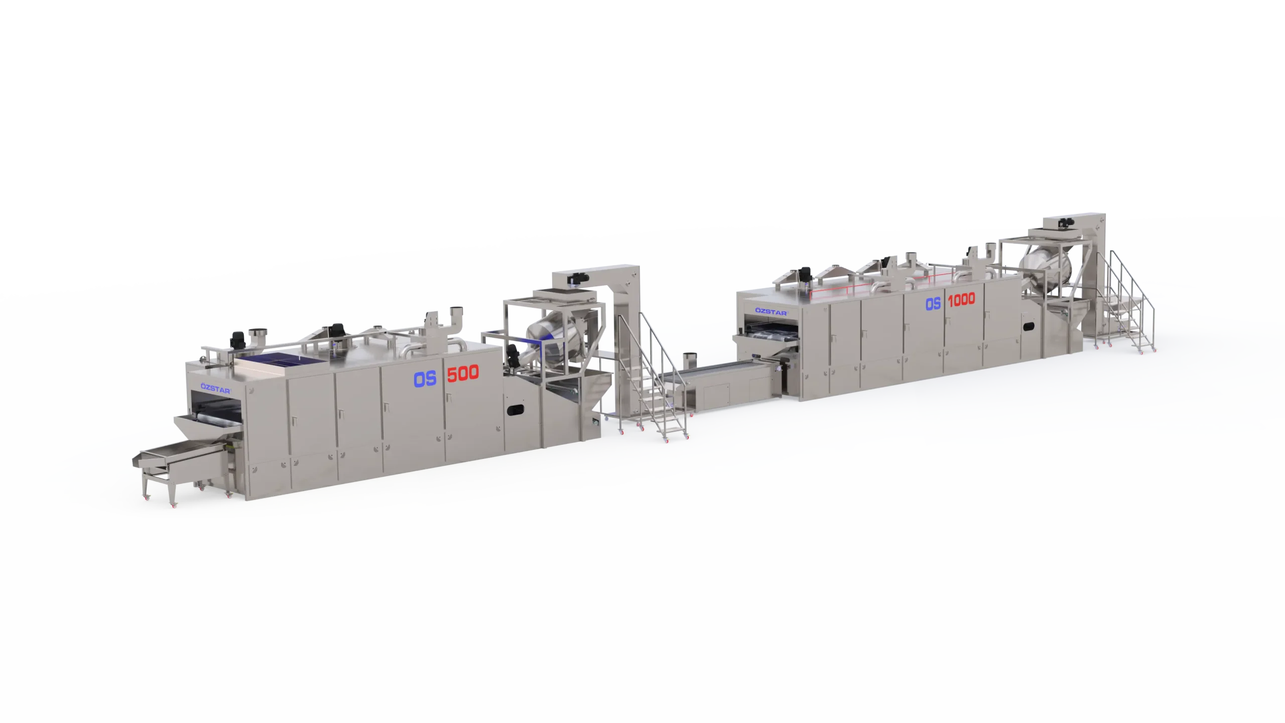 Özstar Machine | Automatic Roasting, Seasoning & Drying Line